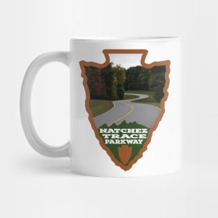 Natchez Trace Parkway arrowhead Mug